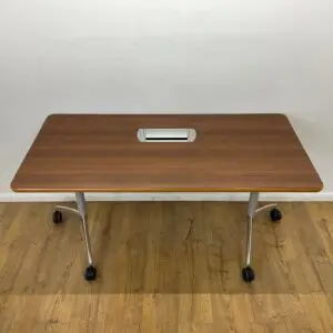 Walnut 1490mm Senator Fliptop Table <br> U-FT-14-W-01