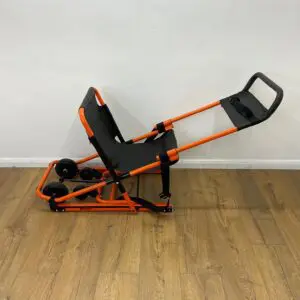 Orange & Black Vevor Stair Climbing Chair <br> U-OA-OR-01