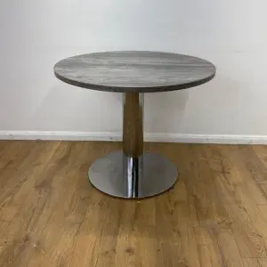 Anthracite 900mm Round Table <br>U-R-9-AN-01