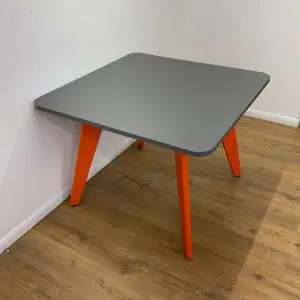 Grey Evolve 1000mm Square Table <br> U-SQ-10-GR-01