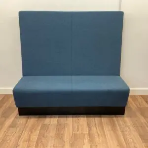 Blue Techo High Back Reception Sofa <br> U-RS-B-45