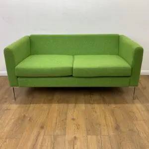 Davison Highley Green Reception Sofa <br> U-RS-G-21