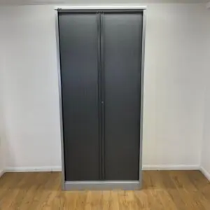 Silverline Grey 2211mm Tambour Unit <br> U-TS-22-GR-10