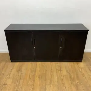 Black 1500mm Credenza Unit <br> U-CR-15-BL-01