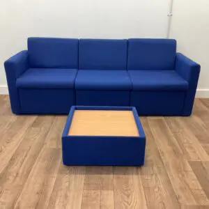 Blue Sofa/Modular Seating <br> U-RS-B-46