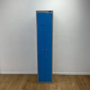 pure locit Z2 twin garment handling blue locker with 4 doors
