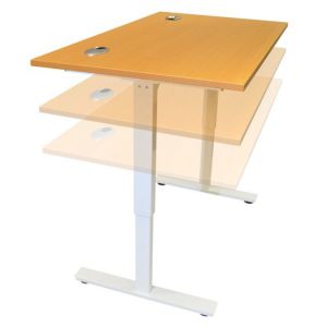 Ergolift Electronic Standing Straight Desk