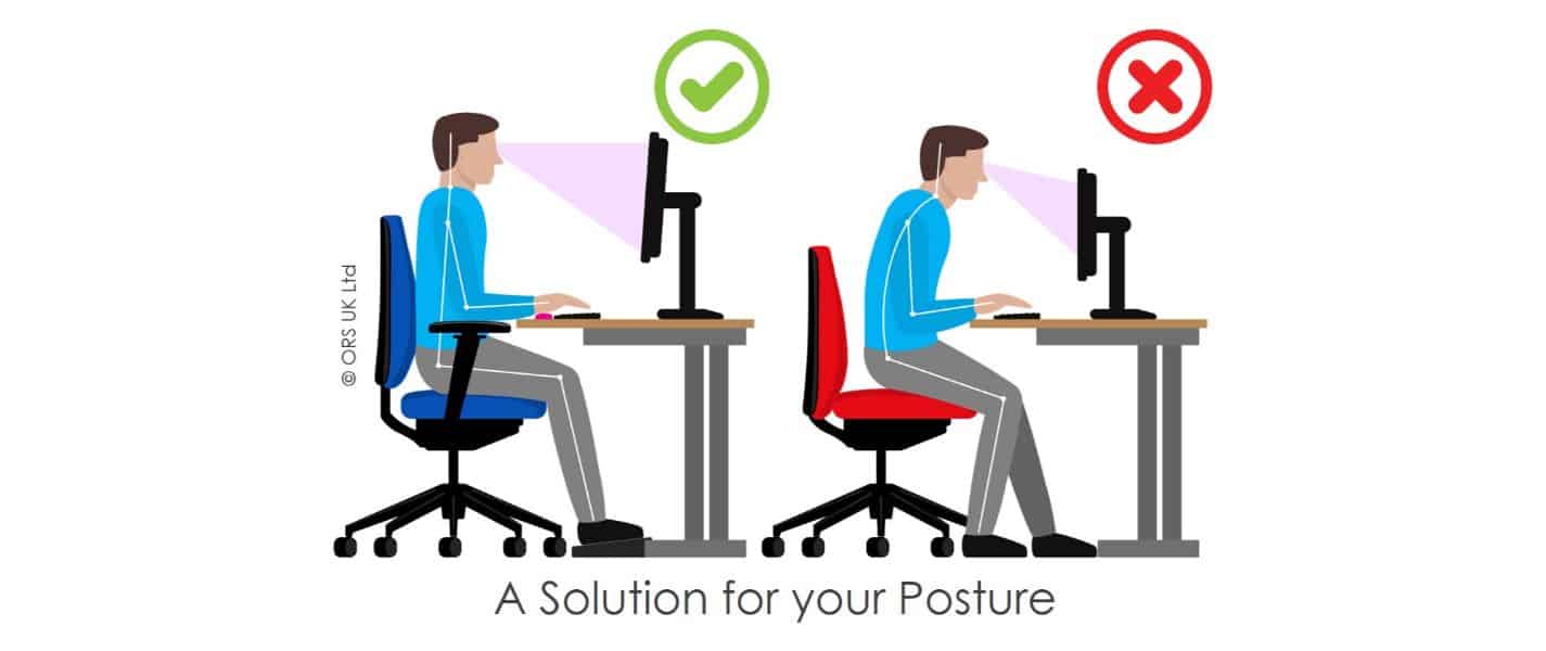 best office sitting posture