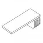 BUS1 - Adjustable undershelf lateral filing +£53.95