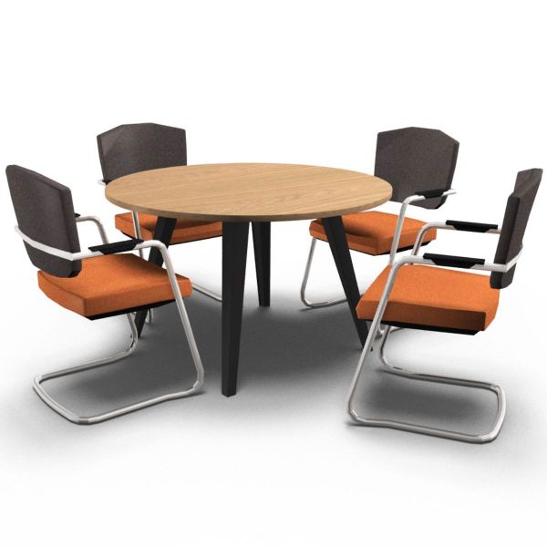 circular boardroom table