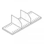 SHDV85P5PS - Plastic shelf dividers (shelf not included) +£37.05