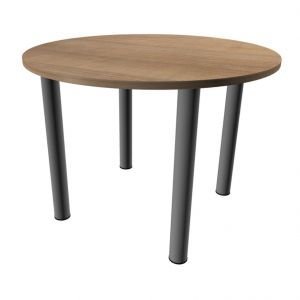 Reunion Stacking Circular Table With Pole Legs