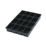 225P5 - A4, 16 compartment tray (pk 5) Height: 51mm +£38.35