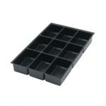 226P5 - A4, 9 compartment tray (pk 5) Height: 51mm +£38.35
