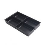 227P5 - A4, 4 compartment tray (pk 5) Height: 51mm +£38.35