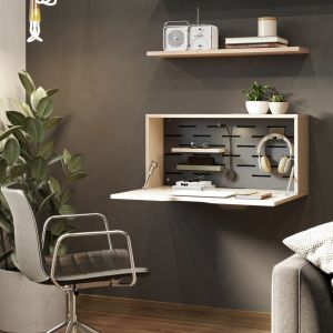 wall mounted fold away desk