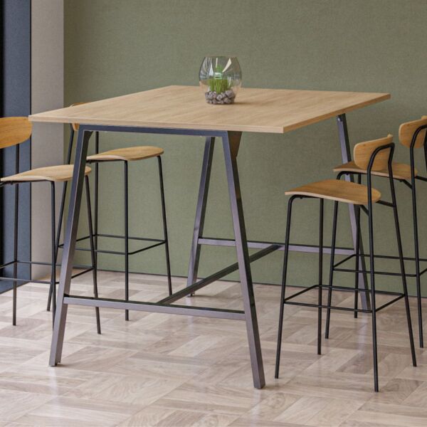 Aspect Static 1200mm Deep Dining and Poseur Tables