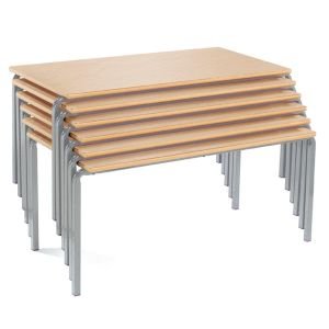 stacking school tables
