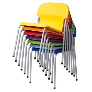 stacking chairs for classroom