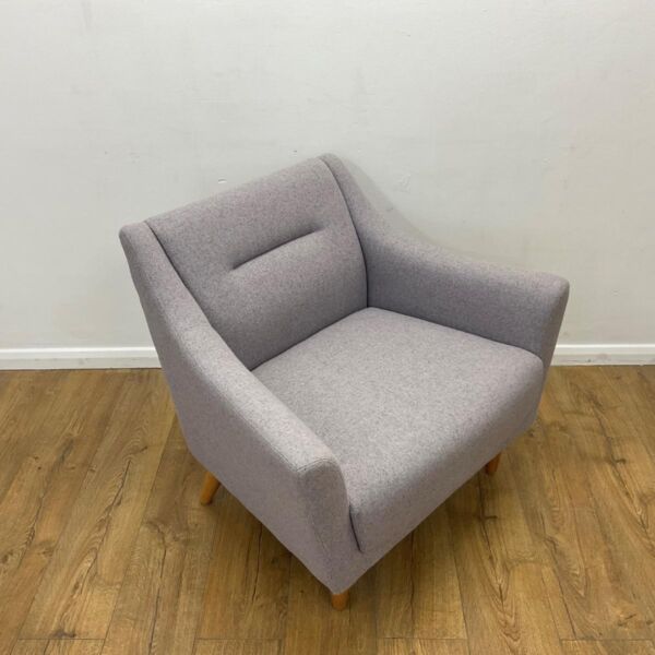 Orangebox Lilac Reception Chair <br> U-RCH-OB-PU-06